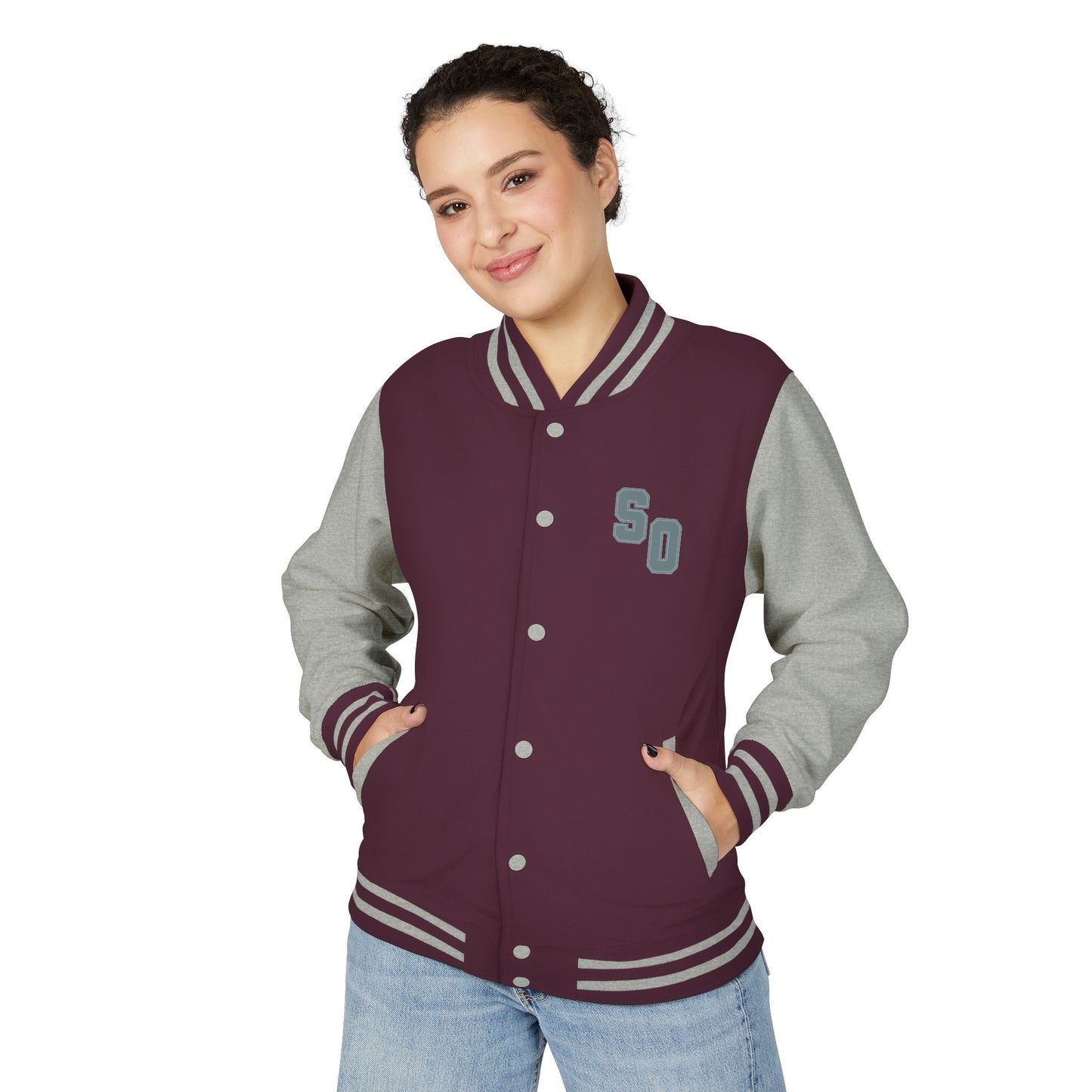 SO Varsity Unisex Heavyweight Letterman Jacket