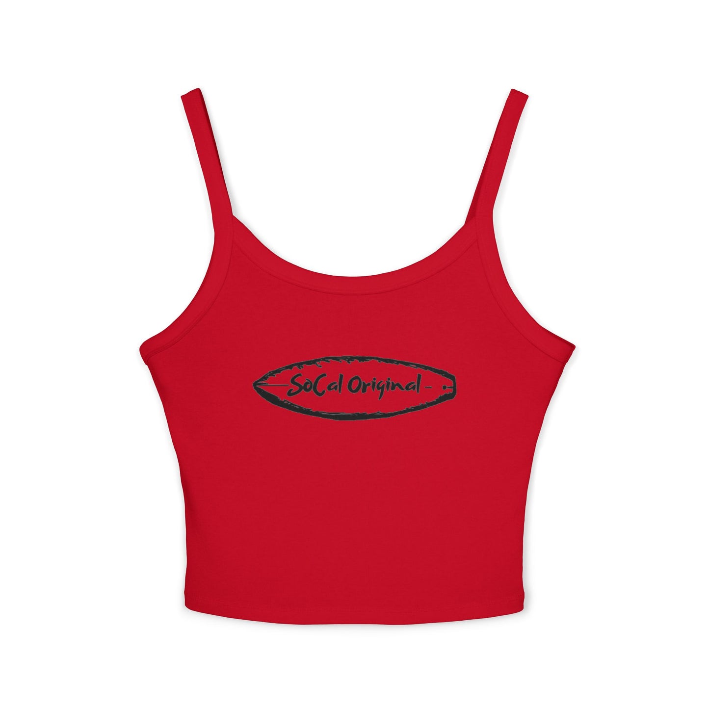 SoCal Original Surfboard Logo Women's Spaghetti Strap Tank Top