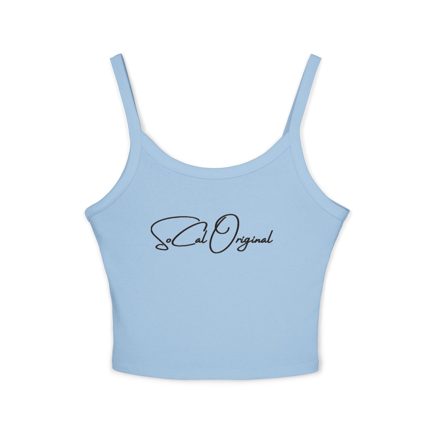 SoCal Original Script Logo Women's Spaghetti Strap Tank Top