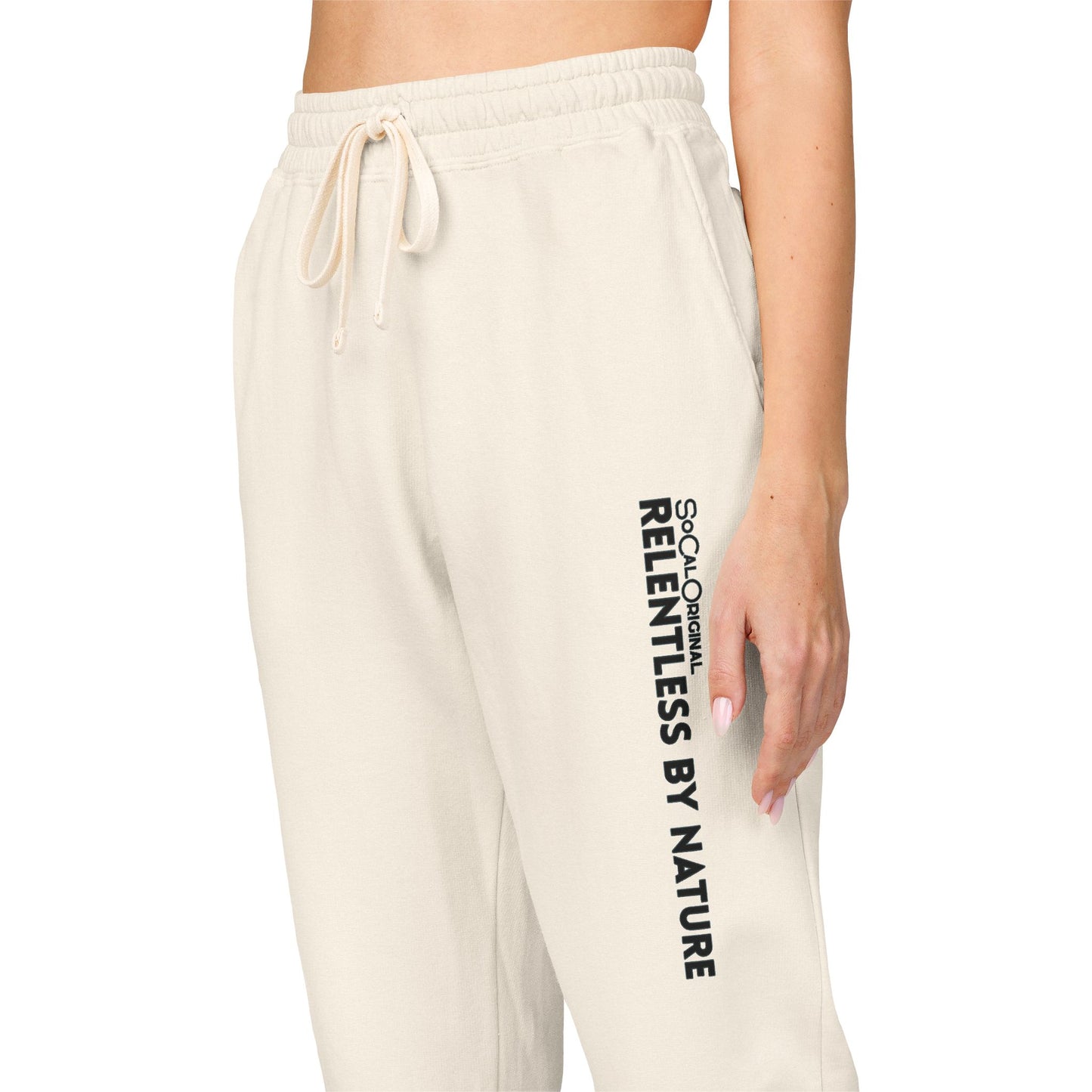 Relentless By Nature Unisex Garment-Dyed Fleece Sweatpants