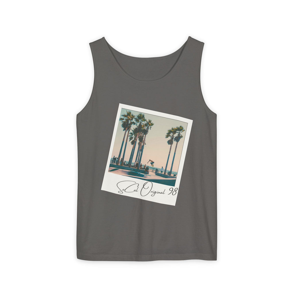 SoCal Original 98 Polaroid Unisex Garment-Dyed Tank Top