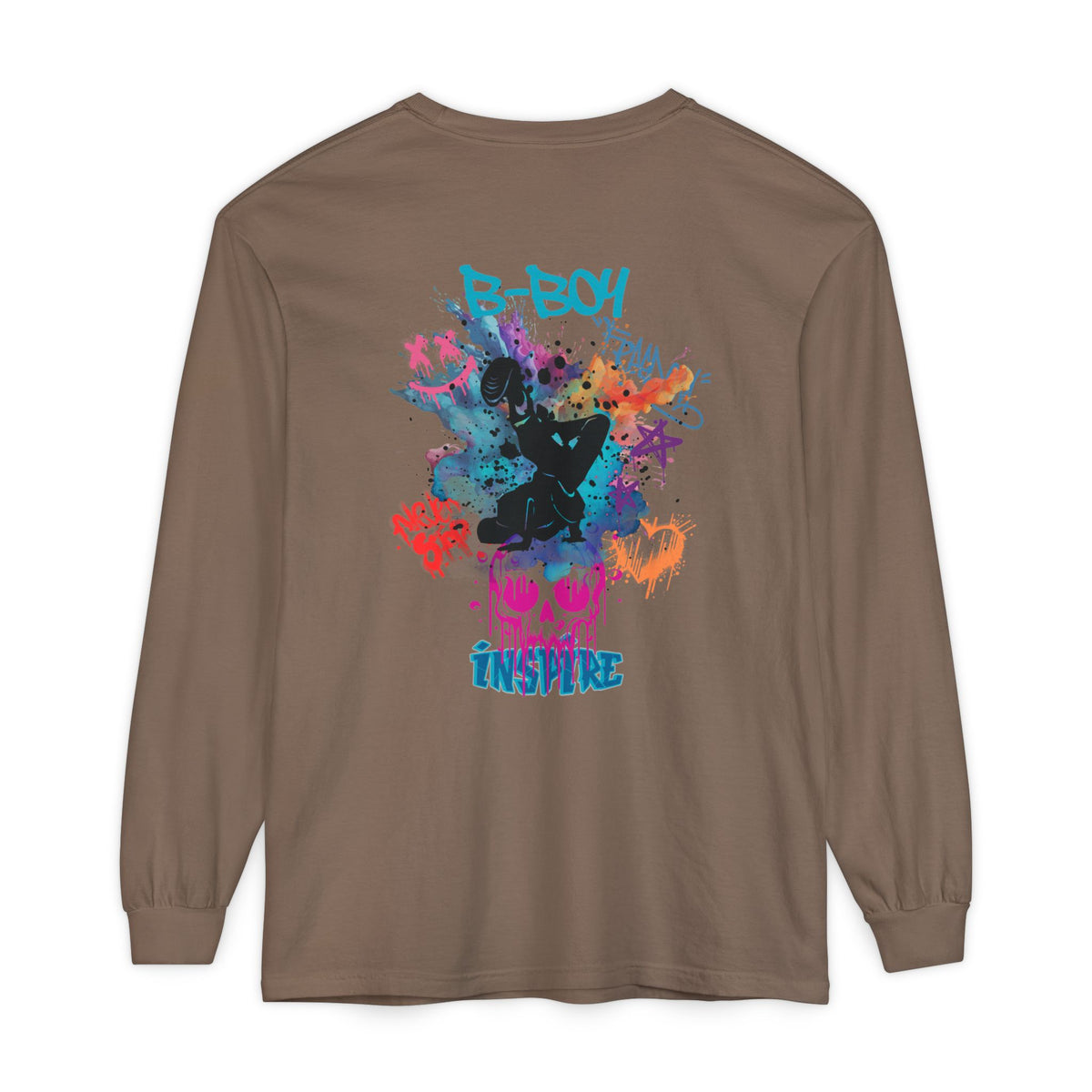 SoCal Original B-Boy Unisex Garment-dyed Long Sleeve T-Shirt