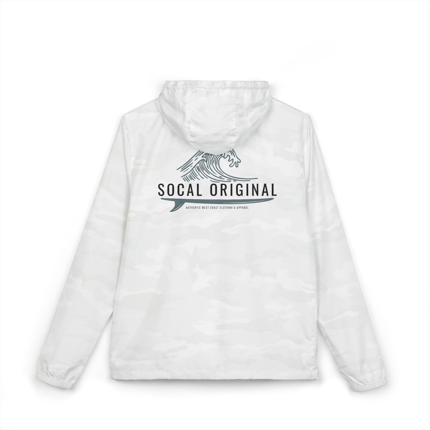 SoCal Original Wave Logo Unisex Full-Zip Windbreaker Jacket