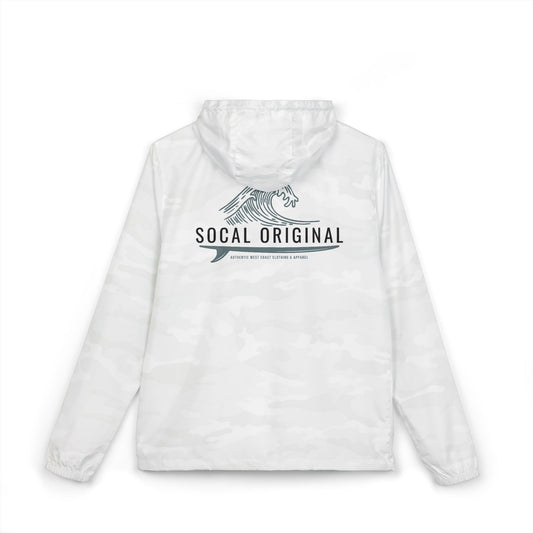 SoCal Original Wave Logo Unisex Full-Zip Windbreaker Jacket