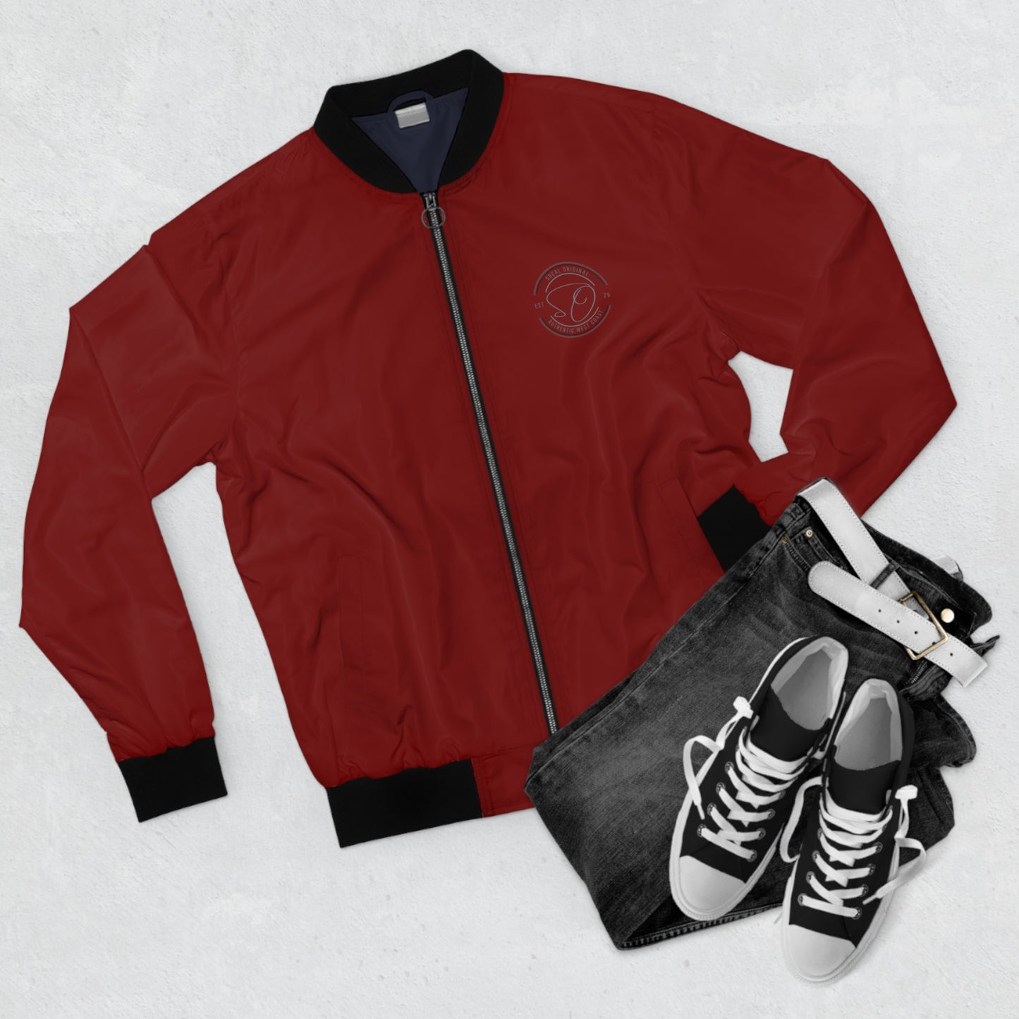 SoCal Original Men's Bomber Jacket (AOP)