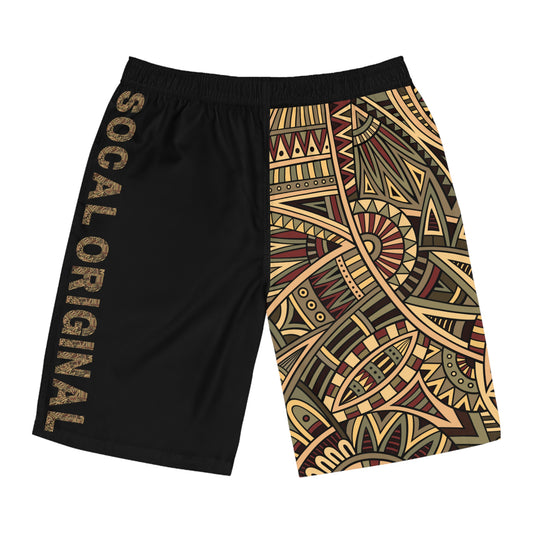 Aztec Spirit Men's Board Shorts (AOP)