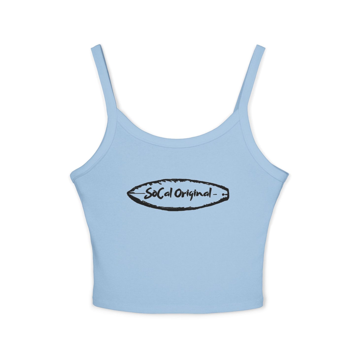 SoCal Original Surfboard Logo Women's Spaghetti Strap Tank Top