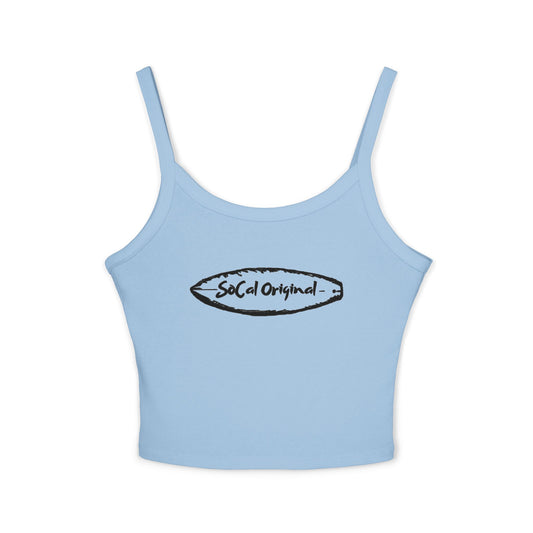 SoCal Original Surfboard Logo Women's Spaghetti Strap Tank Top
