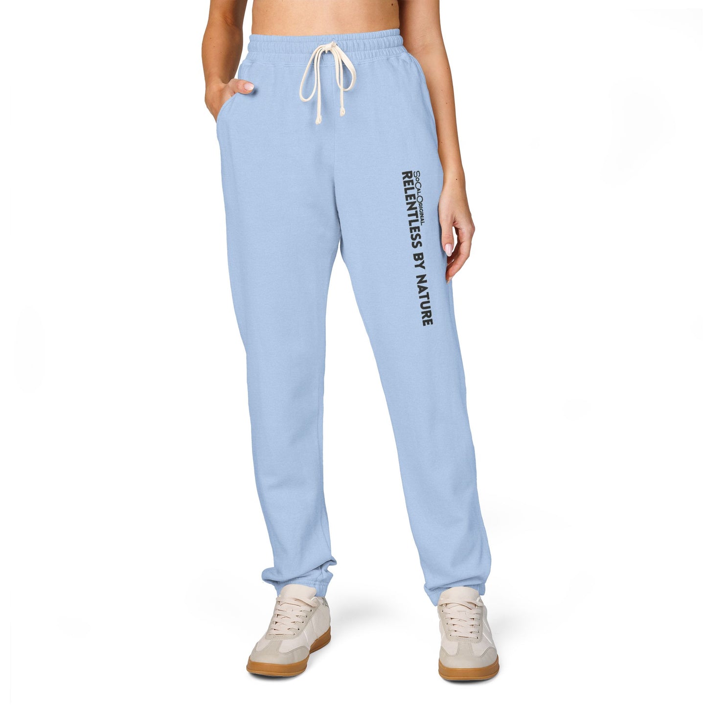 Relentless By Nature Unisex Garment-Dyed Fleece Sweatpants